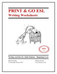 Handwriting Worksheets EL Civics